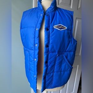 Vintage Goodyear puffer vest